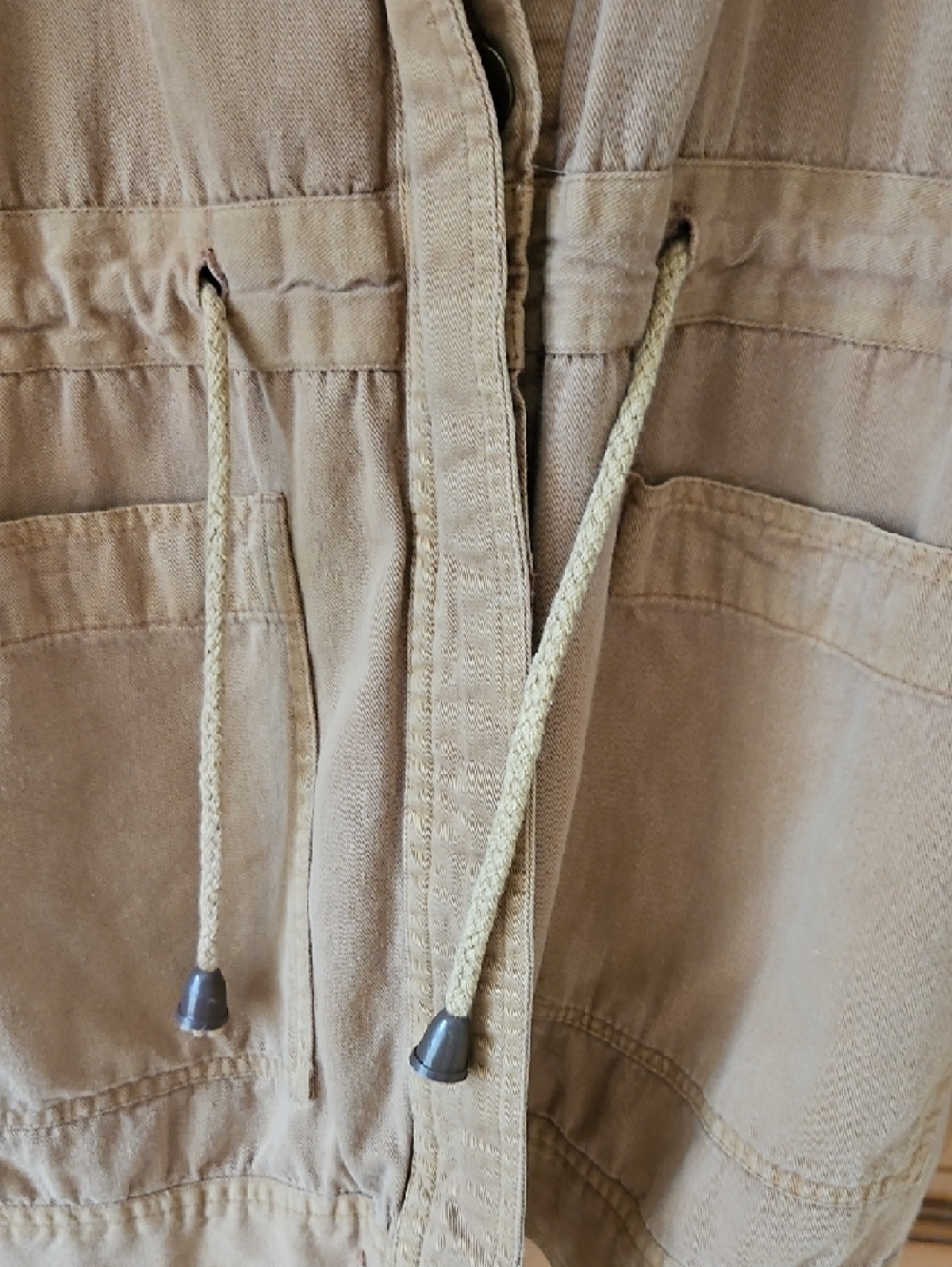 Neutral Zone Brand Size M Men's Hooded Performance Jacket - Brown - Picture 7 of 14